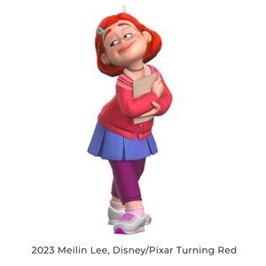 Meilin Lee Disney/Pixar Turning Red  2023 Hallmark ornament